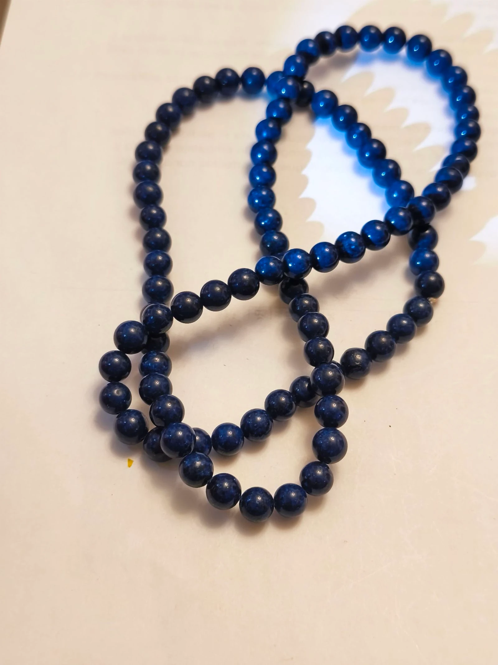 Colar lapislazuli de 80 centímetros – photo 7
